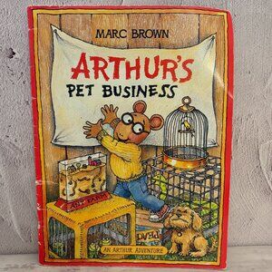 5 for $15 📕Arthur's Pet Business Kids Book Marc Brown (SKU: 321MI)